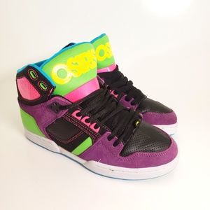 Osiris NYC 83 SLM Skate Shoe Multicolor Sz 7.5